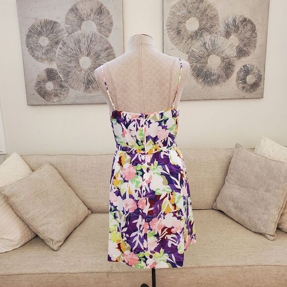 J. Crew | Printed Seaside Floral Cami Dress - [size 8] - Picture 7 of 13